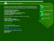 Tablet Screenshot of bayviewlandscaping.com.au